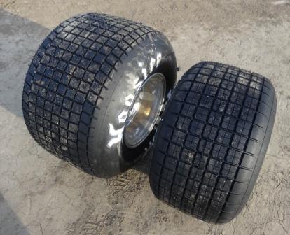for Modern Sprint Car #1068 2pcs 1/25 Tyres 
