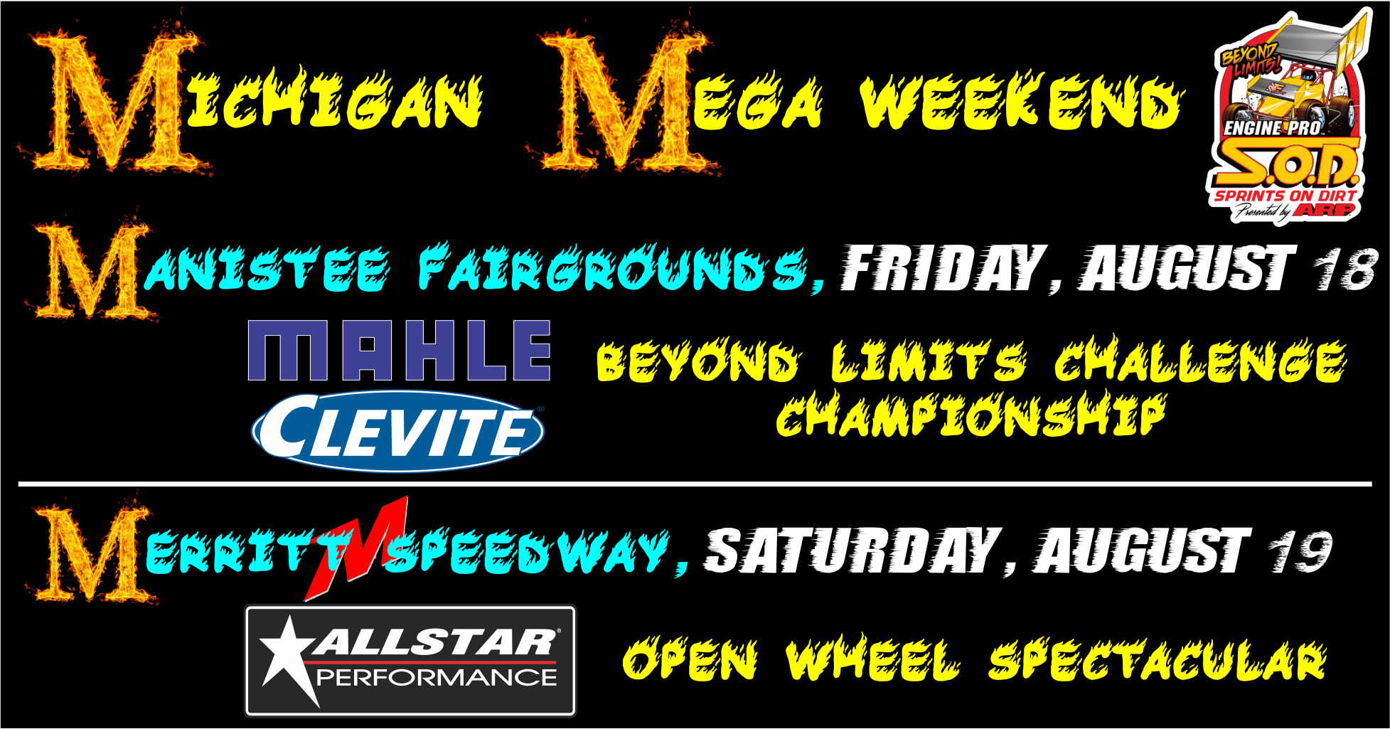 8-18 and 8-19 Mega Weekend 1